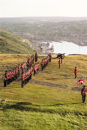 Tattoo Regiment at Signal Hill, St John's Newfoundland, Canada Stock Photo - Rights-Managed, Code: 700-00194498