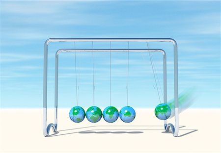 Newton's Cradle Stock Photo - Rights-Managed, Code: 700-00194767