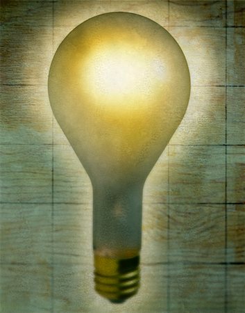 simsearch:700-00077410,k - Lightbulb Stock Photo - Rights-Managed, Code: 700-00195148