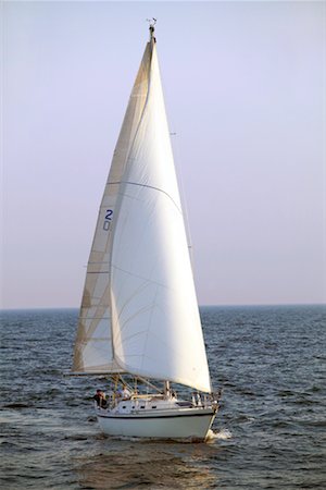 simsearch:700-00031838,k - Sailboat on Lake Ontario Stock Photo - Rights-Managed, Code: 700-00195378