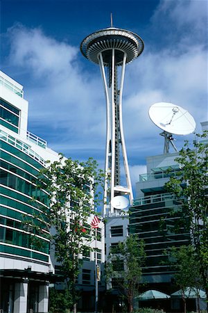 Space Needle Seattle, Washington, USA Stock Photo - Rights-Managed, Code: 700-00195445