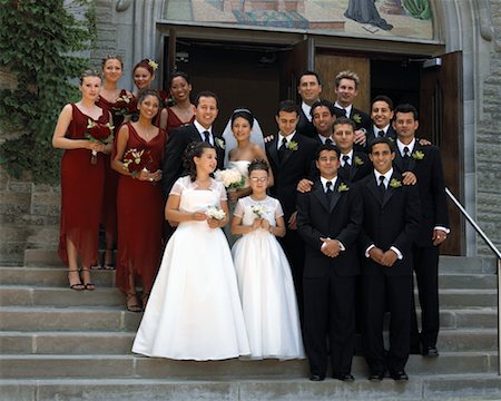 Bridal Party Photographie de stock - Rights-Managed, Code: 700-00196549