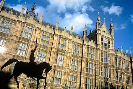 simsearch:700-00150365,k - Houses of Parliament and Richard the Lionheart Statue London, England Stock Photo - Rights-Managed, Code: 700-00196733