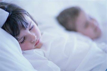 simsearch:640-06963757,k - Children Sleeping in Bed Stock Photo - Rights-Managed, Code: 700-00197059