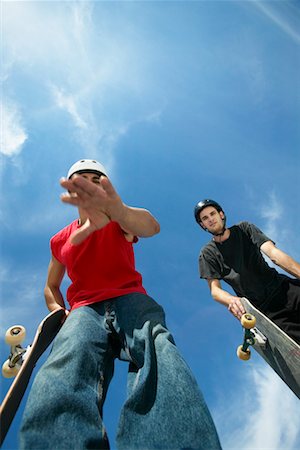 Two Skateboarders Stock Photo - Rights-Managed, Code: 700-00197327