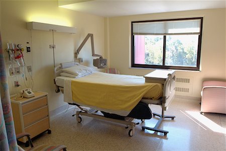 empty inside of hospital rooms - Hospital Room Stock Photo - Rights-Managed, Code: 700-00197920