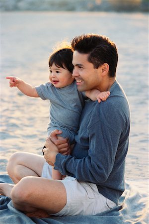 simsearch:700-00635521,k - Father and Baby Stock Photo - Rights-Managed, Code: 700-00198206