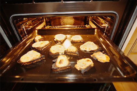 ruined food - Burnt Toast in Oven Stock Photo - Rights-Managed, Code: 700-00198435