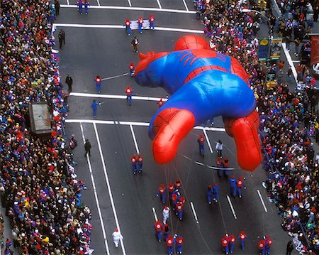 simsearch:700-00189342,k - Macy's Thanksgiving Day Parade New York City, New York, USA Stock Photo - Rights-Managed, Code: 700-00199189