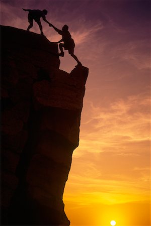 simsearch:6118-09039107,k - Two Men Rock Climbing Alberta, Canada Stock Photo - Rights-Managed, Code: 700-00199181
