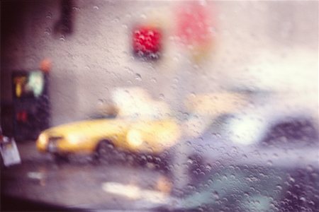 Rain on Window Stock Photo - Rights-Managed, Code: 700-00199327