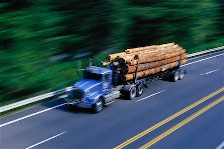 Logging Truck Stock Photo - Rights-Managed, Code: 700-00199830