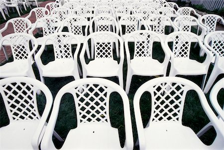 front row seat - Rows of Chairs Foto de stock - Con derechos protegidos, Código: 700-00190475