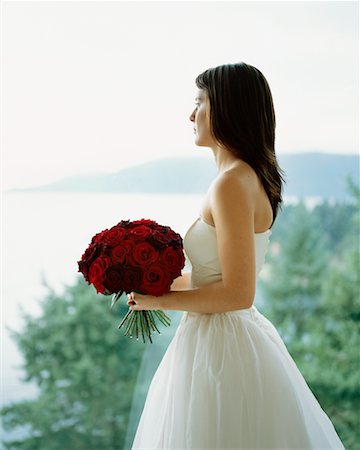 simsearch:700-00078450,k - Portrait of a Bride Stock Photo - Rights-Managed, Code: 700-00190731