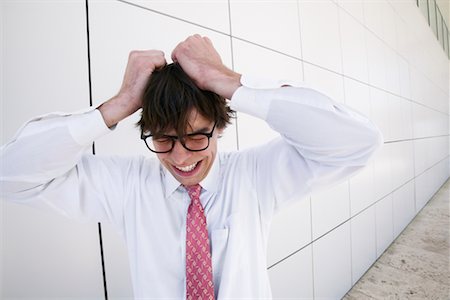 simsearch:700-00088934,k - Businessman Pulling Hair Stock Photo - Rights-Managed, Code: 700-00190748