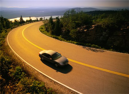 simsearch:700-06465704,k - Car on Road Through Acadia National Park, Maine, USA Stock Photo - Rights-Managed, Code: 700-00268902