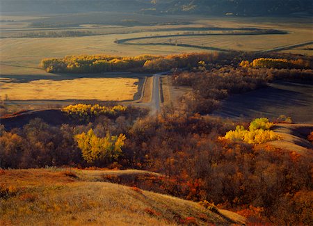saskatchewan farmland - Farmland in Autumn Qu'Appelle Valley Saskatchewan, Canada Stock Photo - Rights-Managed, Code: 700-00269843