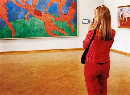 Woman in an Art Gallery Stock Photo - Rights-Managed, Code: 700-00262805