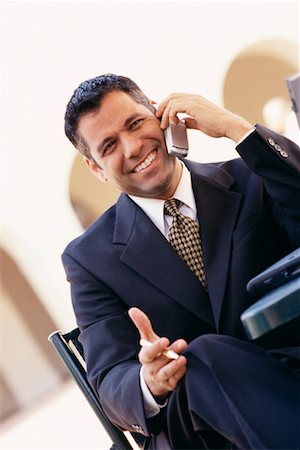 simsearch:700-00695760,k - Business Man on Cell Phone Stock Photo - Rights-Managed, Code: 700-00274952