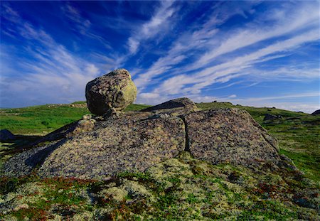 Glacial Erratic Strait of Belle Isle Quebec, Canada Stock Photo - Rights-Managed, Code: 700-00270285