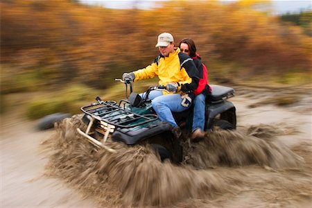 Couple Driving an ATV Stock Photo - Rights-Managed, Code: 700-00284829