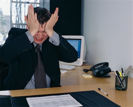 simsearch:700-00088934,k - Stressed Out Businessman Stock Photo - Rights-Managed, Code: 700-00286262