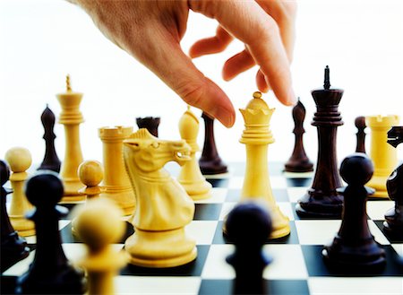 simsearch:700-00284729,k - Playing Chess Stock Photo - Rights-Managed, Code: 700-00280885