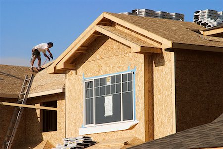 simsearch:700-00030097,k - House Construction Stock Photo - Rights-Managed, Code: 700-00281497