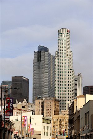 simsearch:700-00036346,k - Los Angeles Skyline California USA Stock Photo - Rights-Managed, Code: 700-00318453