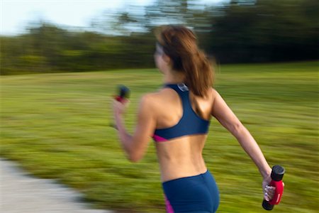 Woman Jogging Stock Photo - Rights-Managed, Code: 700-00328692