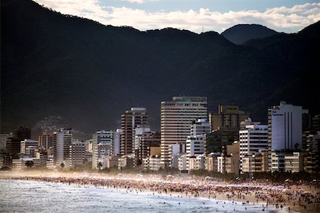 Ipanema Beach, Rio de Janeiro Brazil Stock Photo - Rights-Managed, Code: 700-00329215