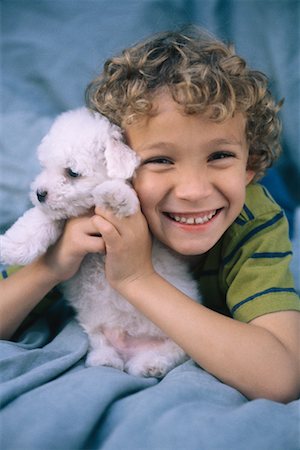 simsearch:700-00071488,k - Portrait of Boy with Dog Stock Photo - Rights-Managed, Code: 700-00341109