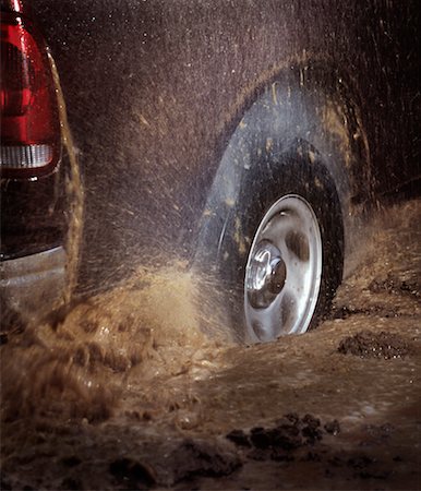 Vehicle Stuck in the Mud Stock Photo - Rights-Managed, Code: 700-00342967