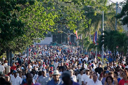 simsearch:700-00189342,k - Crowd During May Day Celebrations Havana, Cuba Stock Photo - Rights-Managed, Code: 700-00356741