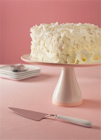 simsearch:700-00477709,k - Coconut Iced Cake Stock Photo - Rights-Managed, Code: 700-00357263