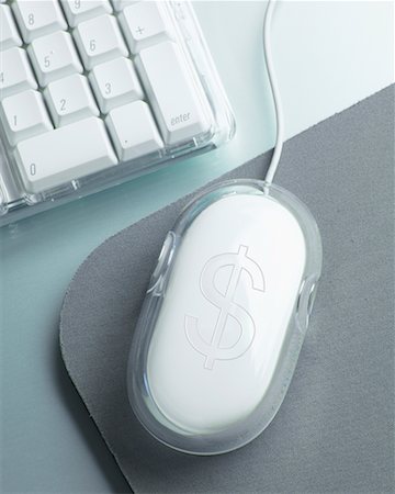 simsearch:700-00040855,k - Computer Mouse with Dollar Sign Stock Photo - Rights-Managed, Code: 700-00357381