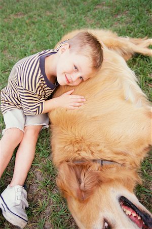 simsearch:700-00071488,k - Boy with Dog Stock Photo - Rights-Managed, Code: 700-00357780