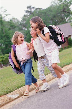simsearch:700-00033360,k - Walking to School Stock Photo - Rights-Managed, Code: 700-00357795