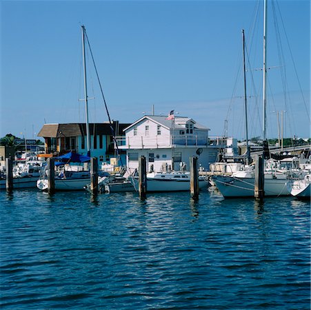 simsearch:700-00078908,k - Houseboats and Sailboats Houseboat Row, City Marina Key West, Florida, USA Stock Photo - Rights-Managed, Code: 700-00357838