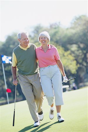 simsearch:700-00361698,k - Couple Golfing Stock Photo - Rights-Managed, Code: 700-00350610