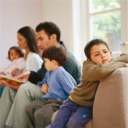 simsearch:700-00364230,k - Family Reading Together Stock Photo - Rights-Managed, Code: 700-00364266
