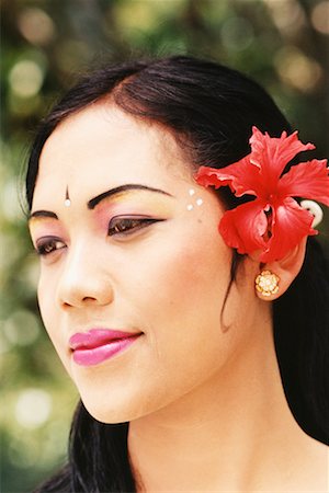 Balinese Dancer Outdoors Bali, Indonesia Stock Photo - Rights-Managed, Code: 700-00364287