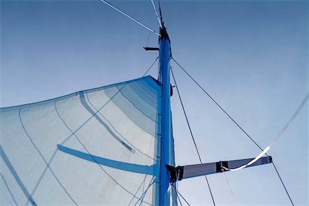 Sail, Tahaa, French Polynesia Stock Photo - Rights-Managed, Code: 700-00365635