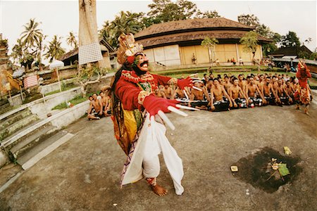 Kecak Dancers, Junjungan Village, Bali Stock Photo - Rights-Managed, Code: 700-00365733