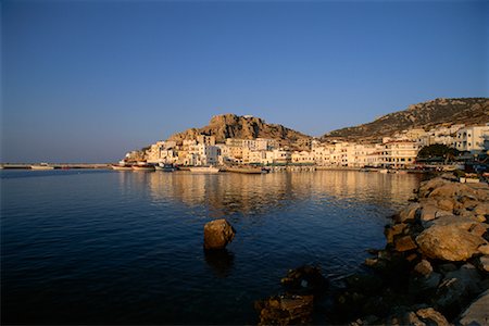 Ville côtière île de Karpathos, Grèce Photographie de stock - Rights-Managed, Code: 700-00367798
