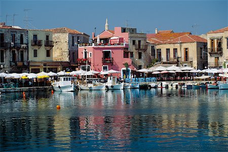 Old Port at Rethymno Crete, Greece Stock Photo - Rights-Managed, Code: 700-00367976