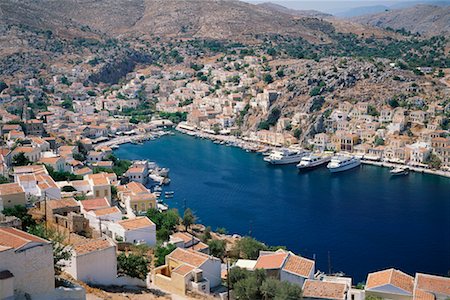 Village Island of Symi, Greece Stock Photo - Rights-Managed, Code: 700-00368015