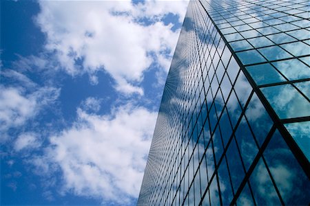 simsearch:700-00082181,k - Clouds Reflection in a Building Boston, Massachusetts, USA Stock Photo - Rights-Managed, Code: 700-00368103