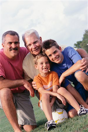 simsearch:700-00361698,k - Multigenerational Family Portrait Stock Photo - Rights-Managed, Code: 700-00361696