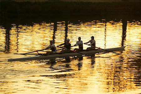 Rowers on River Stock Photo - Rights-Managed, Code: 700-00363259